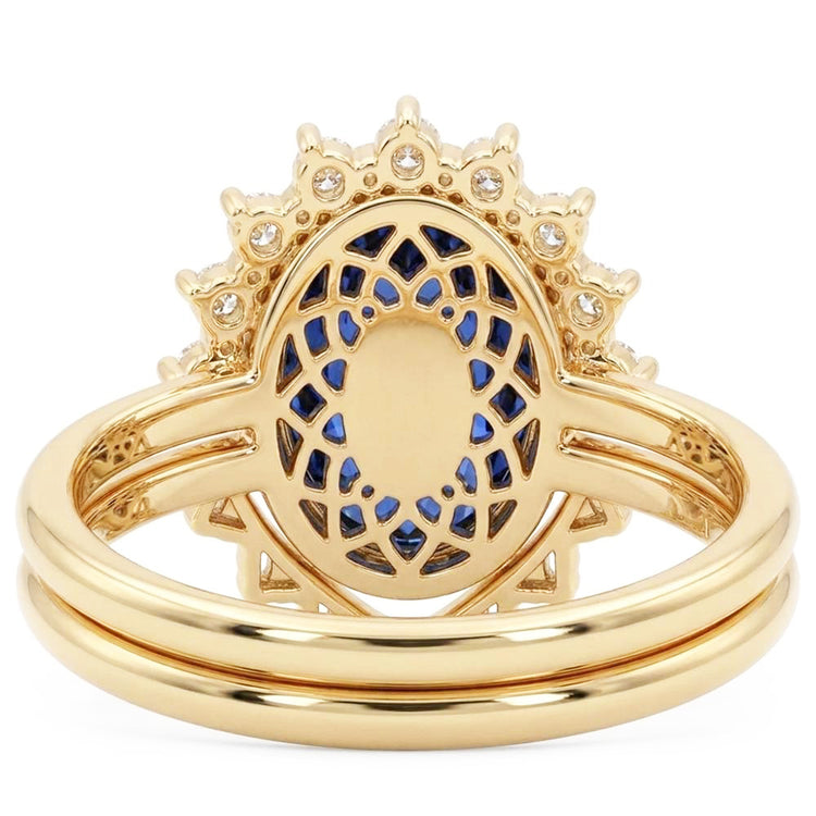Bague Saphir Naturel 3 Carats