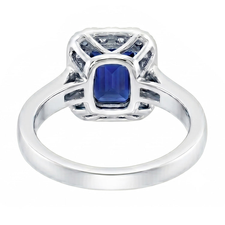 Bague Saphir Naturel 3 Carats