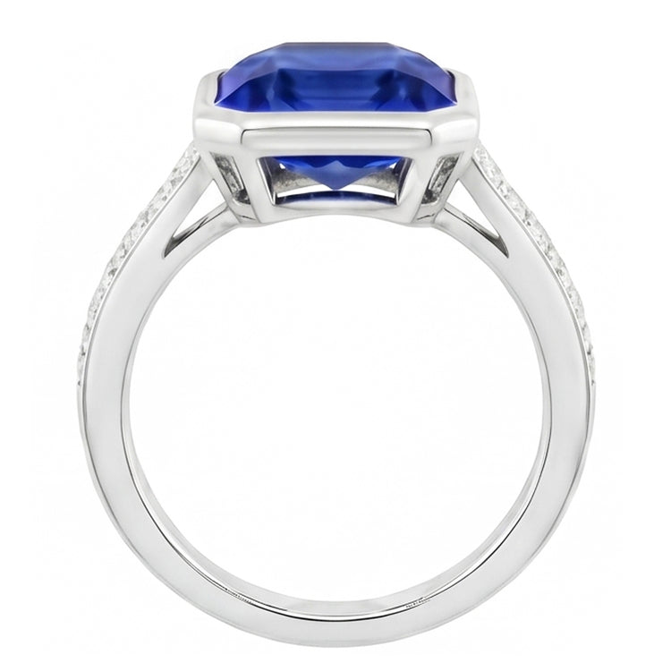 Bague Saphir Naturel 3 Carats