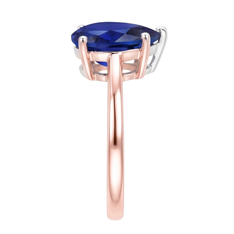 Bague Saphir Naturel 3 Carats