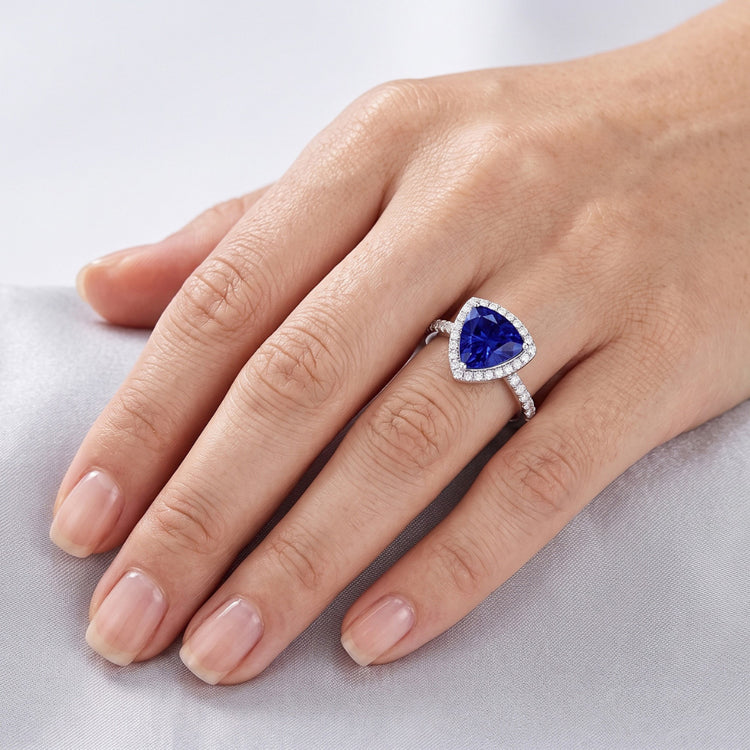 Bague Saphir Naturel 3 Carats