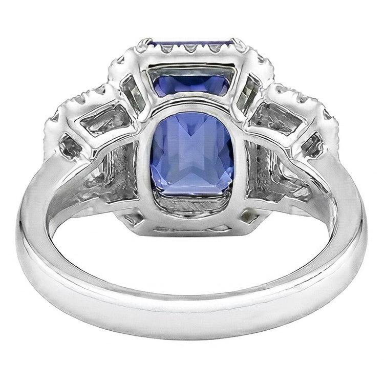 Bague Saphir Naturel 4.50 Carats