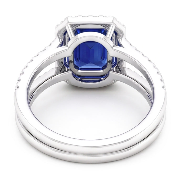 Bague Saphir Naturel 4.50 Carats
