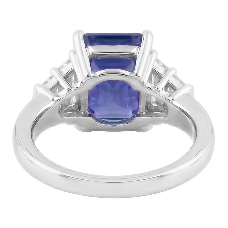 Bague Saphir Naturel 4 Carats
