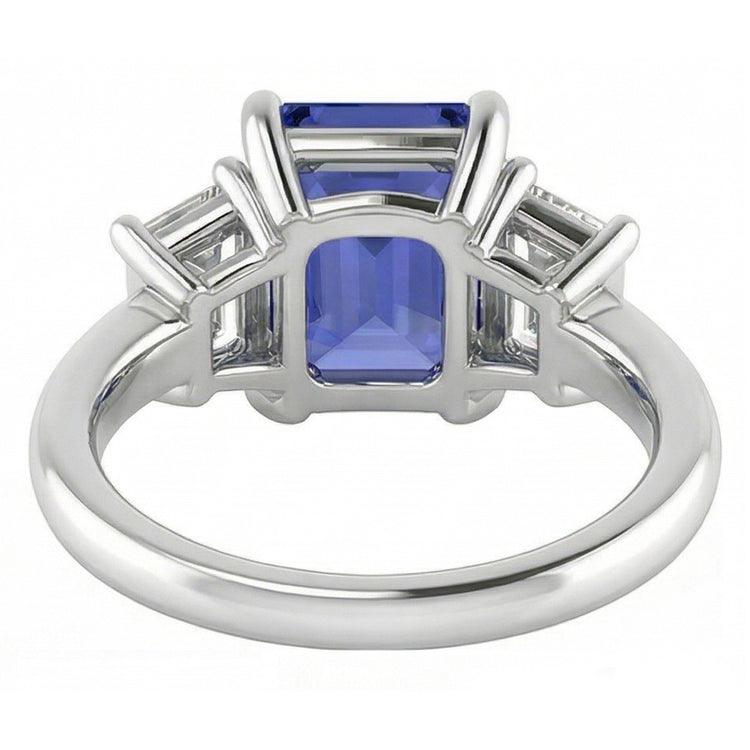 Bague Saphir Naturel 4 Carats