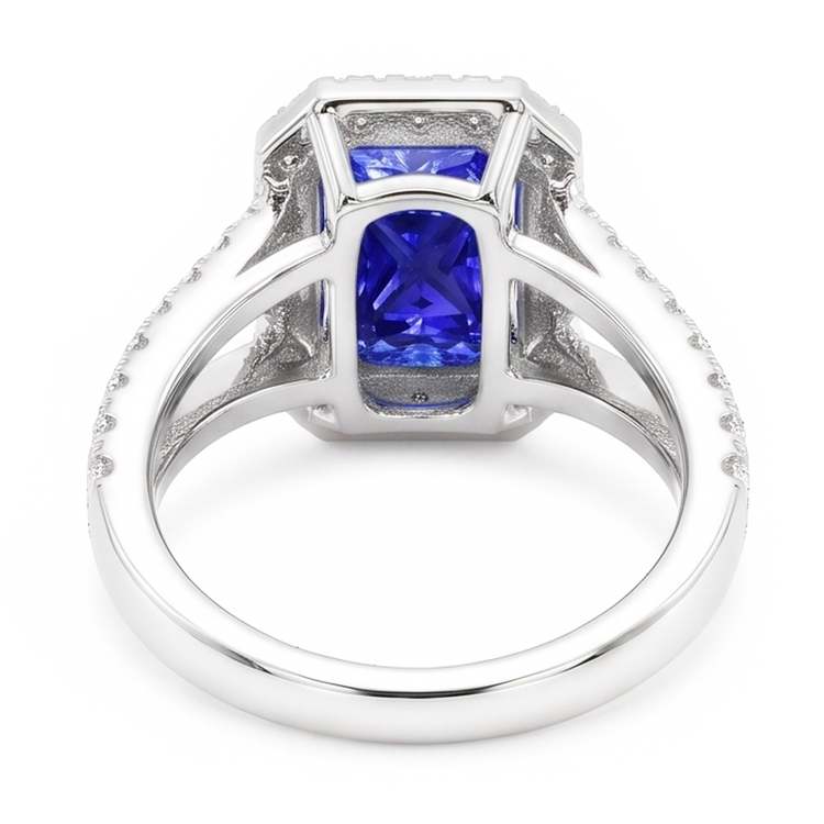 Bague Saphir Naturel 4 Carats
