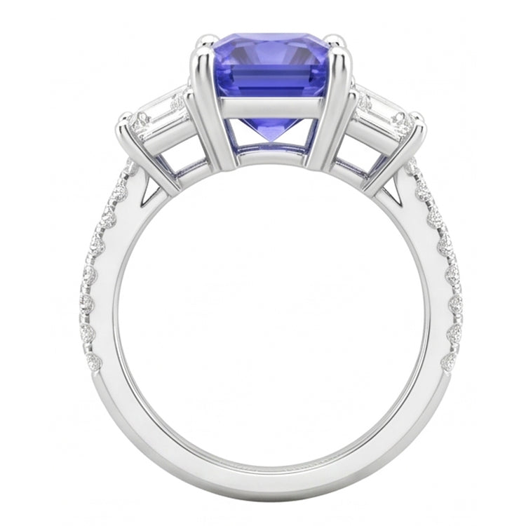 Bague Saphir Naturel 4 Carats