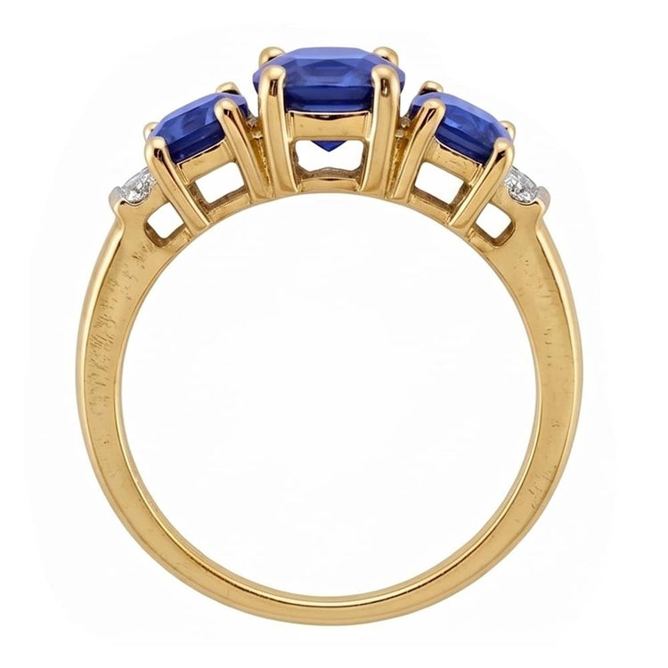 Bague Saphir Naturel 5.26 Carats
