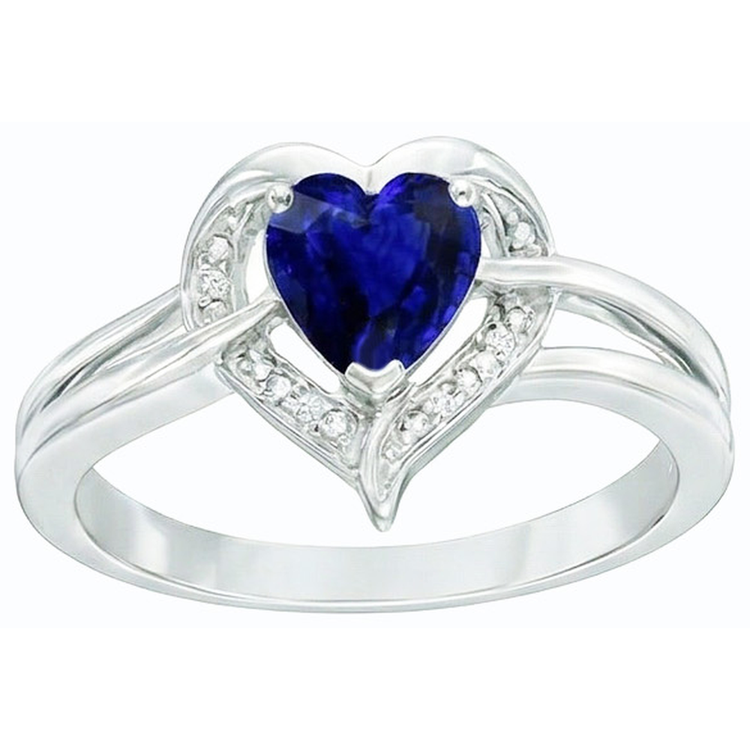 naturel round diamant 1.50carats bague sur blanc