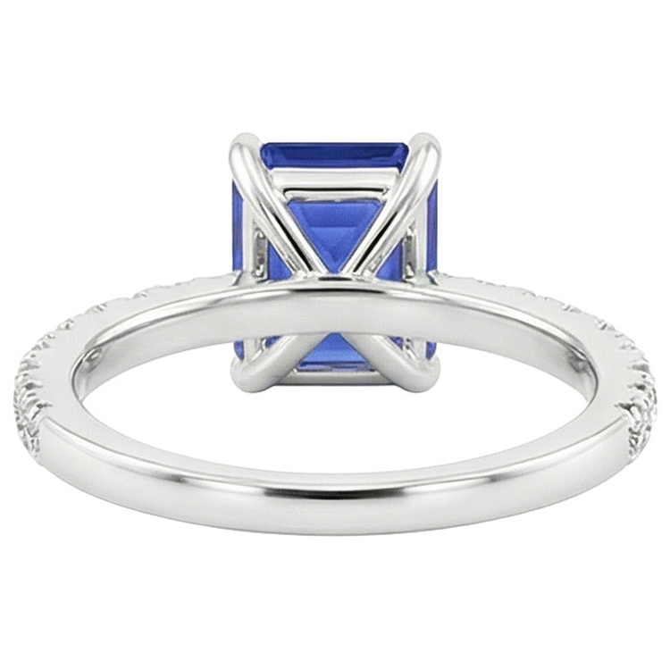 naturel diamant 4.50carats bague détail rapproché
