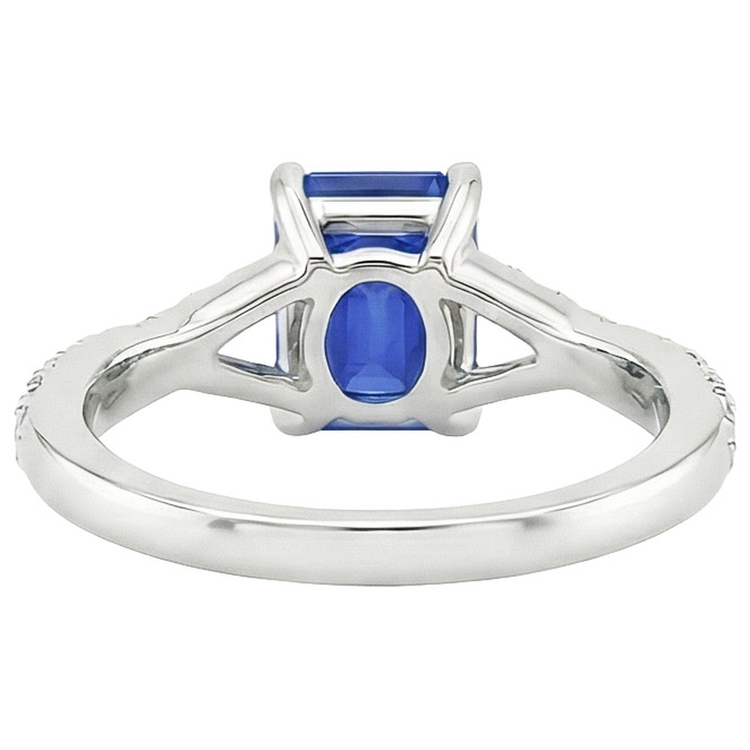 naturel diamant 4carats bague détail rapproché
