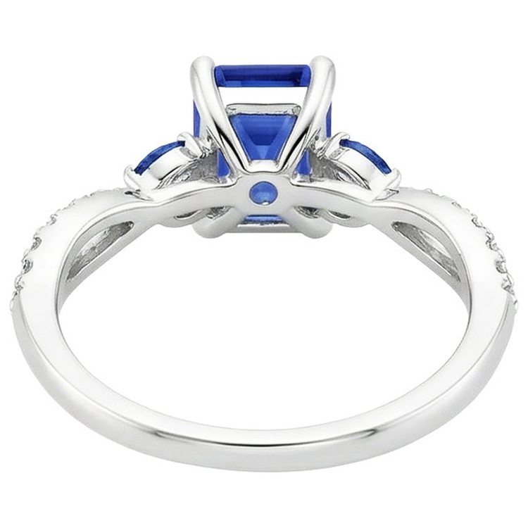 naturel marquise diamant 4carats bague angle de côté