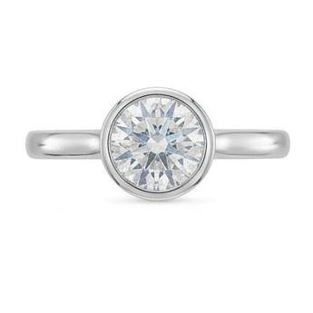 naturel diamant 1.20carats bague avec accents diamants