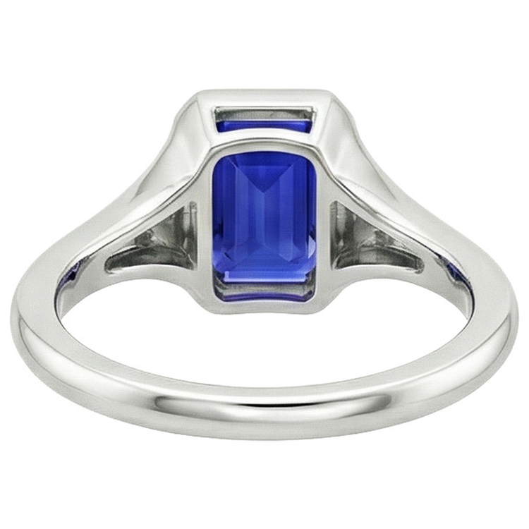 naturel diamant 3carats bague vue de dessus