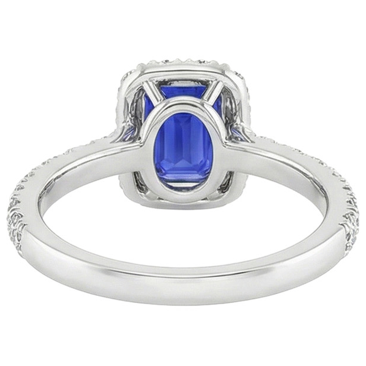 naturel diamant 5carats bague détail rapproché