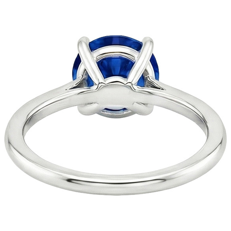 Bague Solitaire Saphir 2.5 Carats