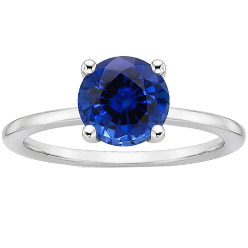 Bague Solitaire Saphir 2.5 Carats