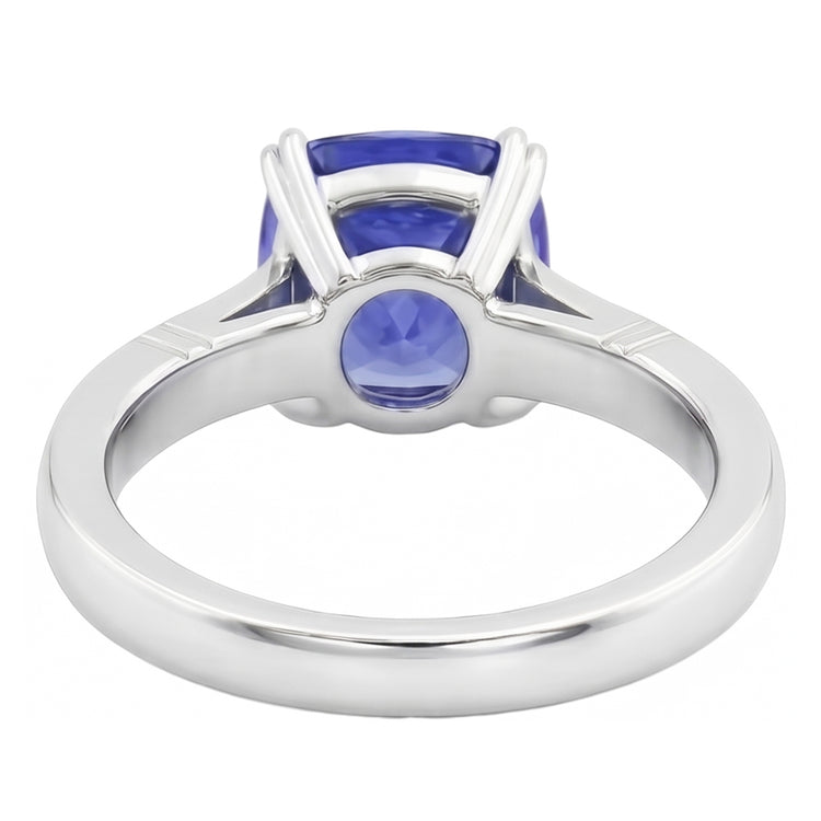 Bague Solitaire Saphir de Ceylan