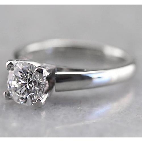 Bague Véritable Diamant Solitaire Rond 1 Carat