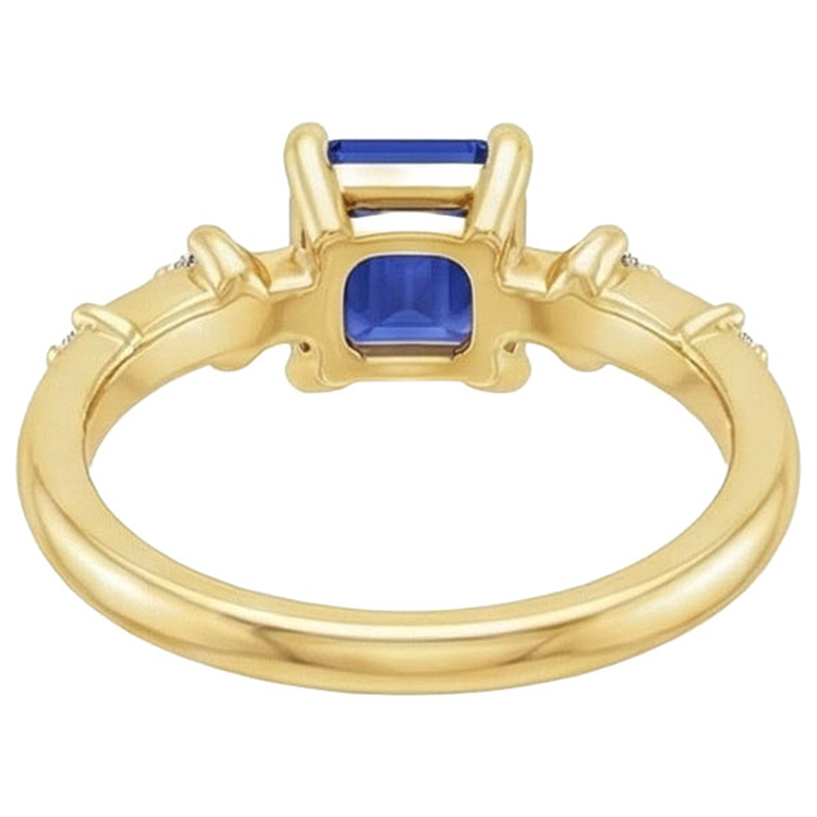 naturel diamant 3.50carats bague vue de dessus
