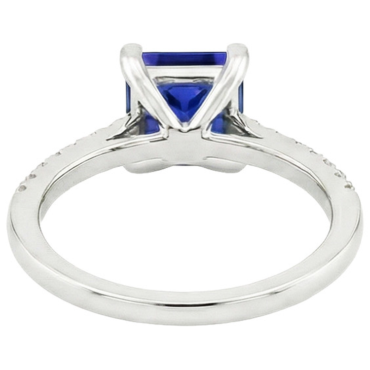 naturel diamant 5.25carats bague détail rapproché