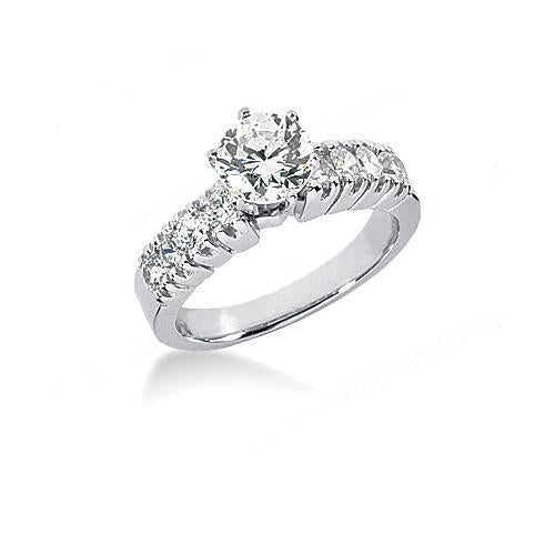 Bague de fiançailles diamants véritable véritable 3.51 cts. - HarryChadEnt.FR