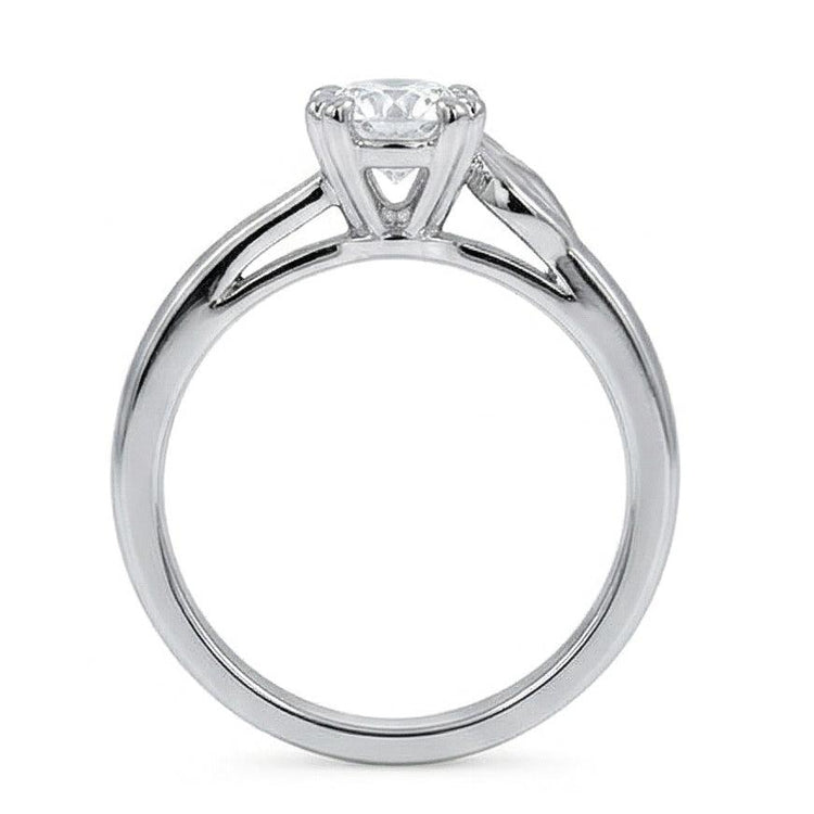 Bague de mariage diamant solitaire étincelant de 1.50 carat