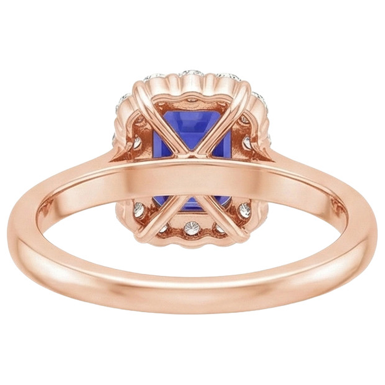 naturel diamant 4carats bague angle de côté