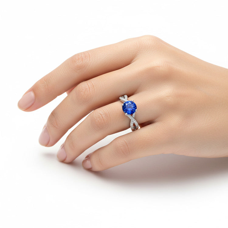 Bague Diamant Naturel 1.35 Carats