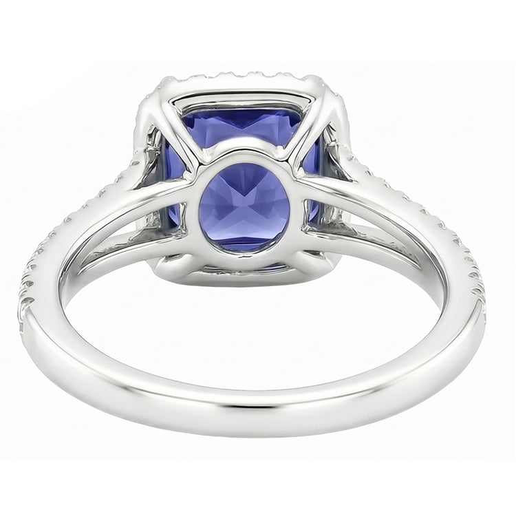 Bague Saphir Naturel 4 Carats