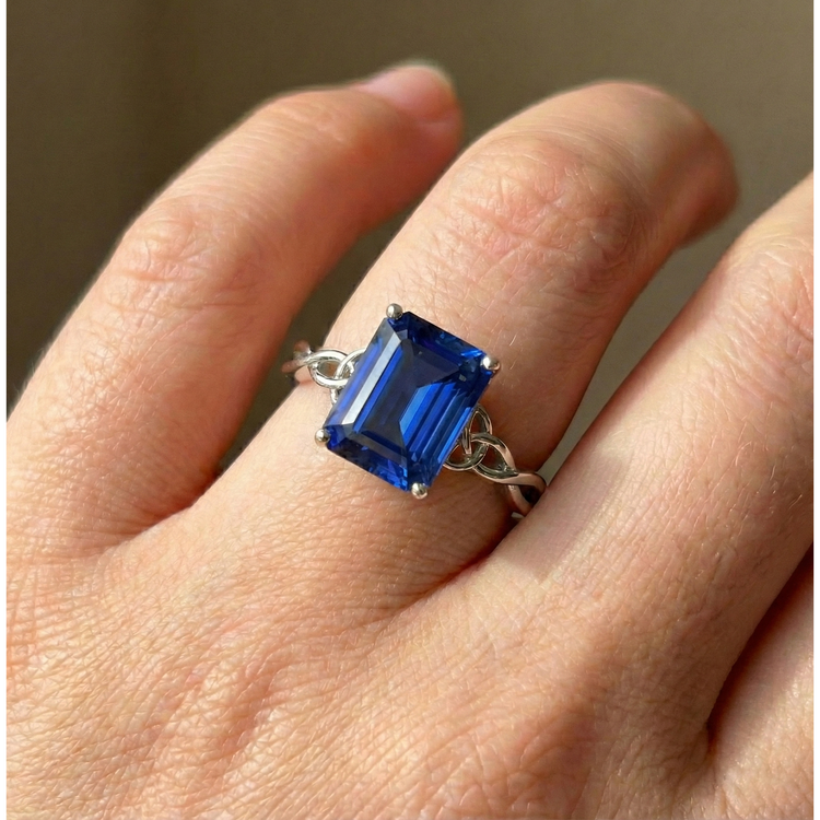naturel diamant 3.50carats bague avec accents diamants