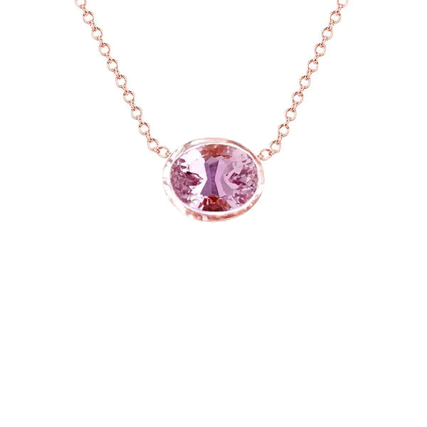 Bijoux Collier Kunzite