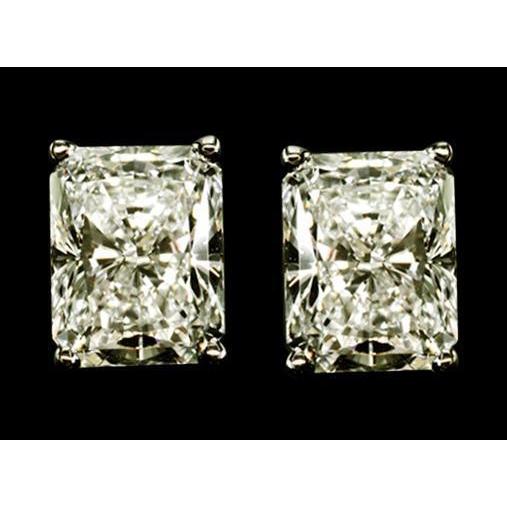 Boucles d'Oreilles Clous Réel Diamant Solitaire Pour Homme