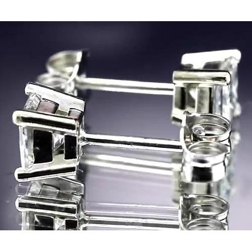 Boucles d'oreilles Naturel diamant 1 carat