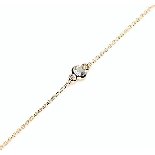 Bracelet De Réel Diamants Ronds De 1 Carat F Vs1 Bijoux Nouveau