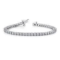 Bracelet De Tennis En Réel Diamant Formel Pour Femme