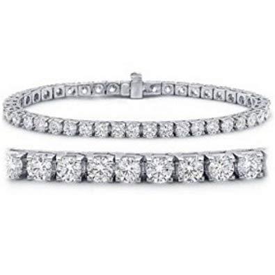 Bracelet Tennis Femme Naturel Diamants Scintillants