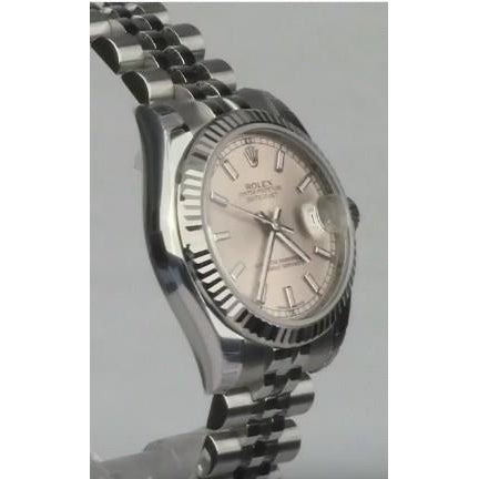 Cadran Bâton rose Rolex Datejust 31 mm
