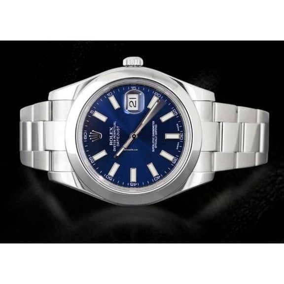Cadran bleu Rolex Datejust 2 Montre