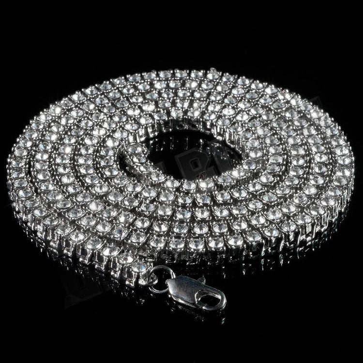 Collier Elégant Pour Homme Avec De Vrais Naturel Diamants