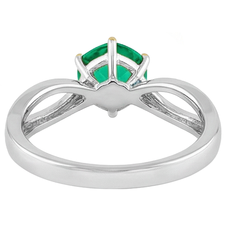 Éblouissant Bague Pierre Précieuse 1 carats – vue arrière