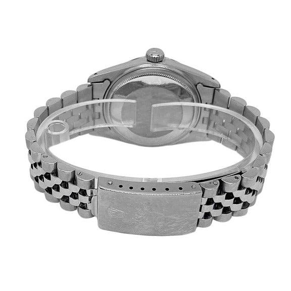 Montre Homme Cadran Bleu acier inoxydable Datejust réglage rapide