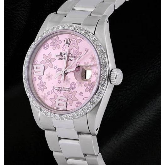 Datejust Rolex acier inoxydable Regarder Homme