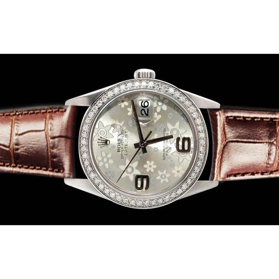 Datejust Rolex diamant lunette hommes femmes