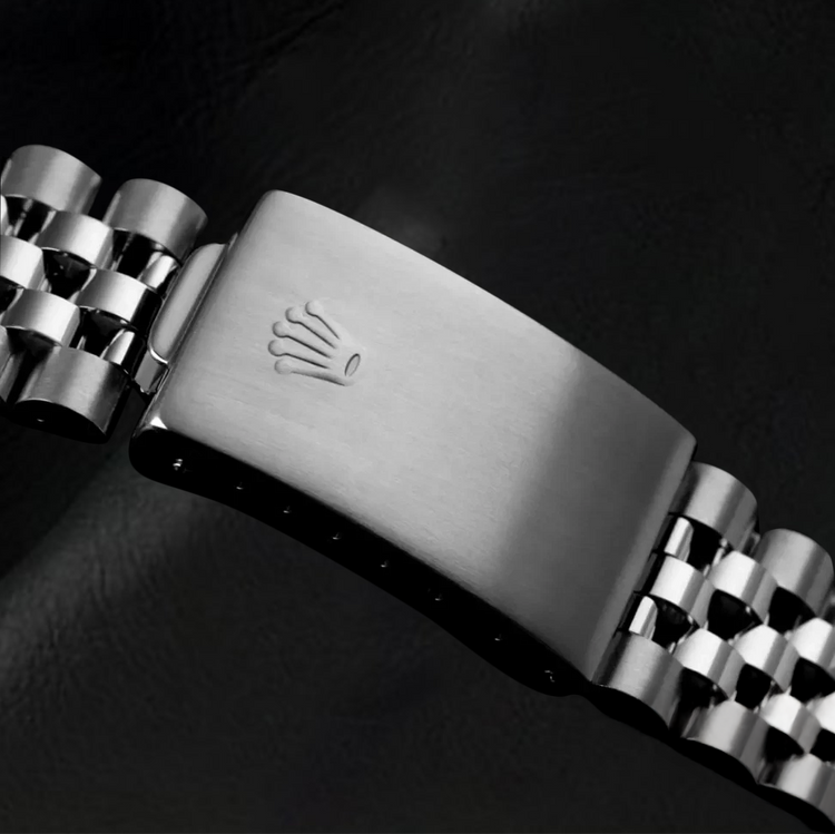 Datejust montre personnalisé bleu diamant cadran lunette Rolex Jubilé Bracelet acier inoxydable ensemble rapide