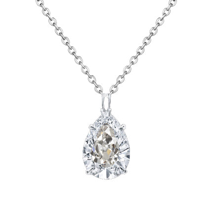 Confectionné main Diamant Collier Pendentif 1 carats – vue principale