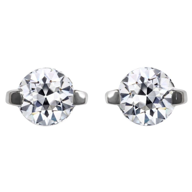 Sophistiqué Diamant Fin Boucles d'Oreilles 2,50 carats – vue principale