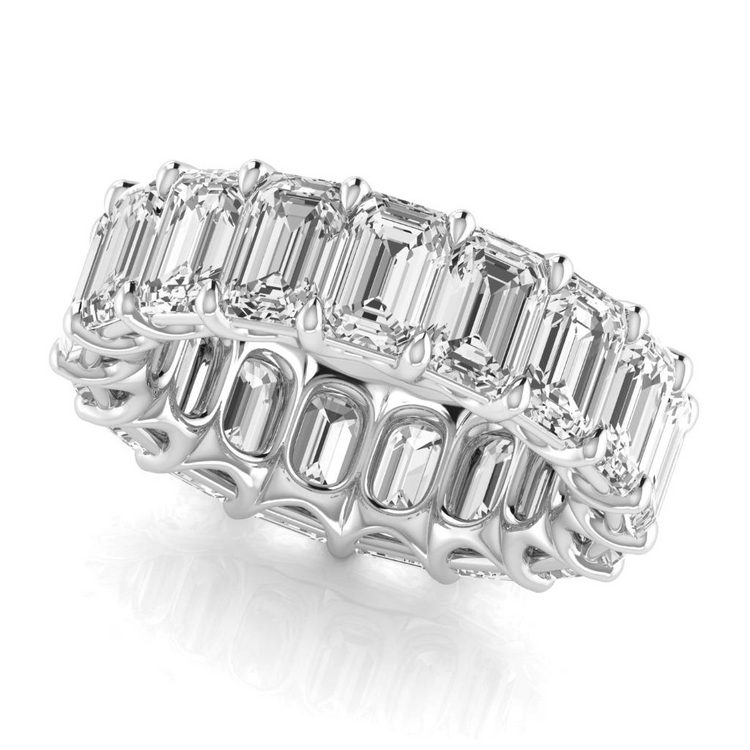 Brillant Eternity Band – vue de côté