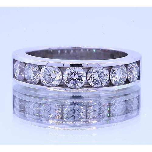 Ensemble De Canaux D'Anniversaire Avec Réel Diamants Ronds De 1.75 Carats