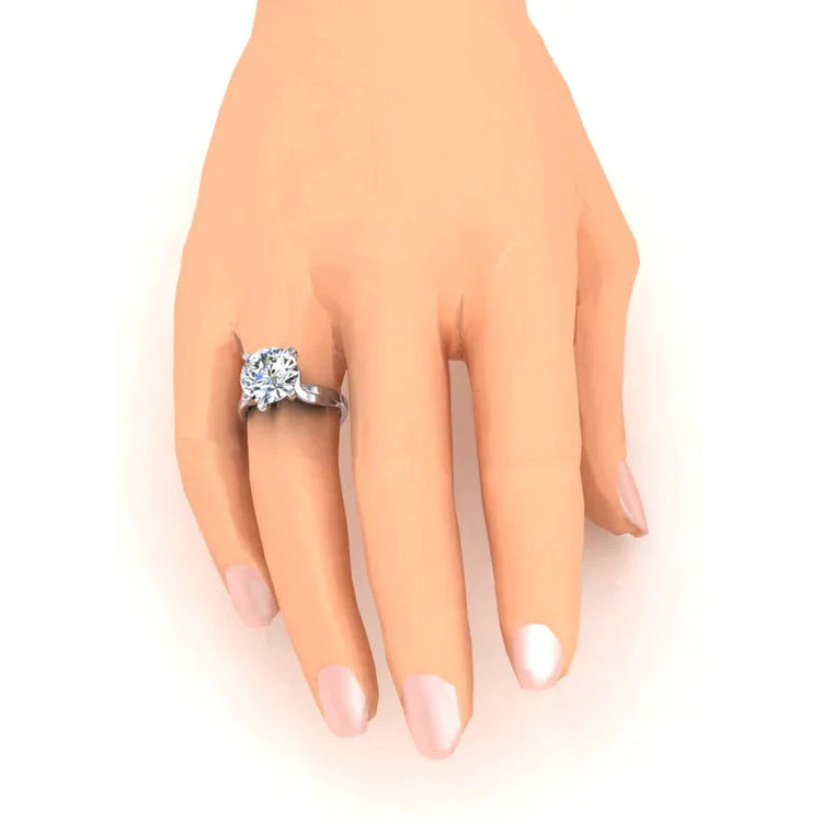 Grande Bague Diamant Solitaire 6 Carats